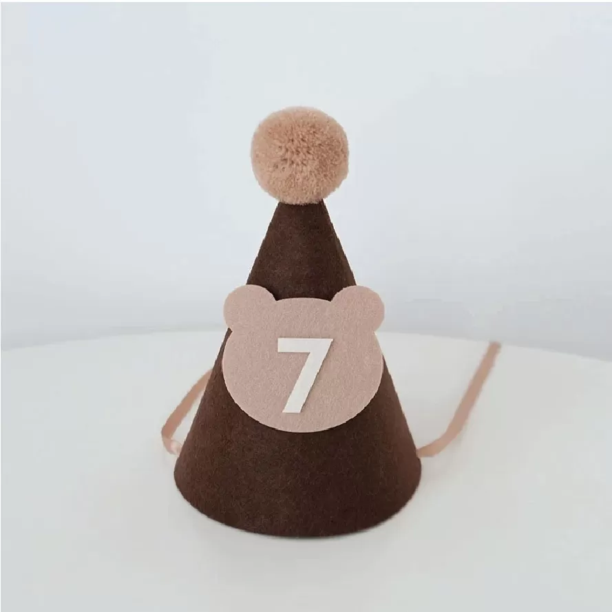 Mũ gấu nâu số 1 đến 9