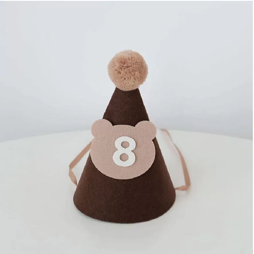 Mũ gấu nâu số 1 đến 9
