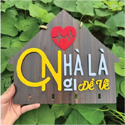 Bảng treo móc khóa