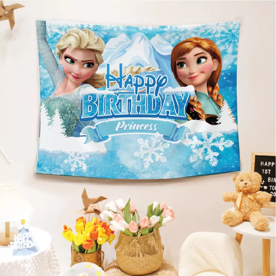 Phông in trang trí sinh nhật