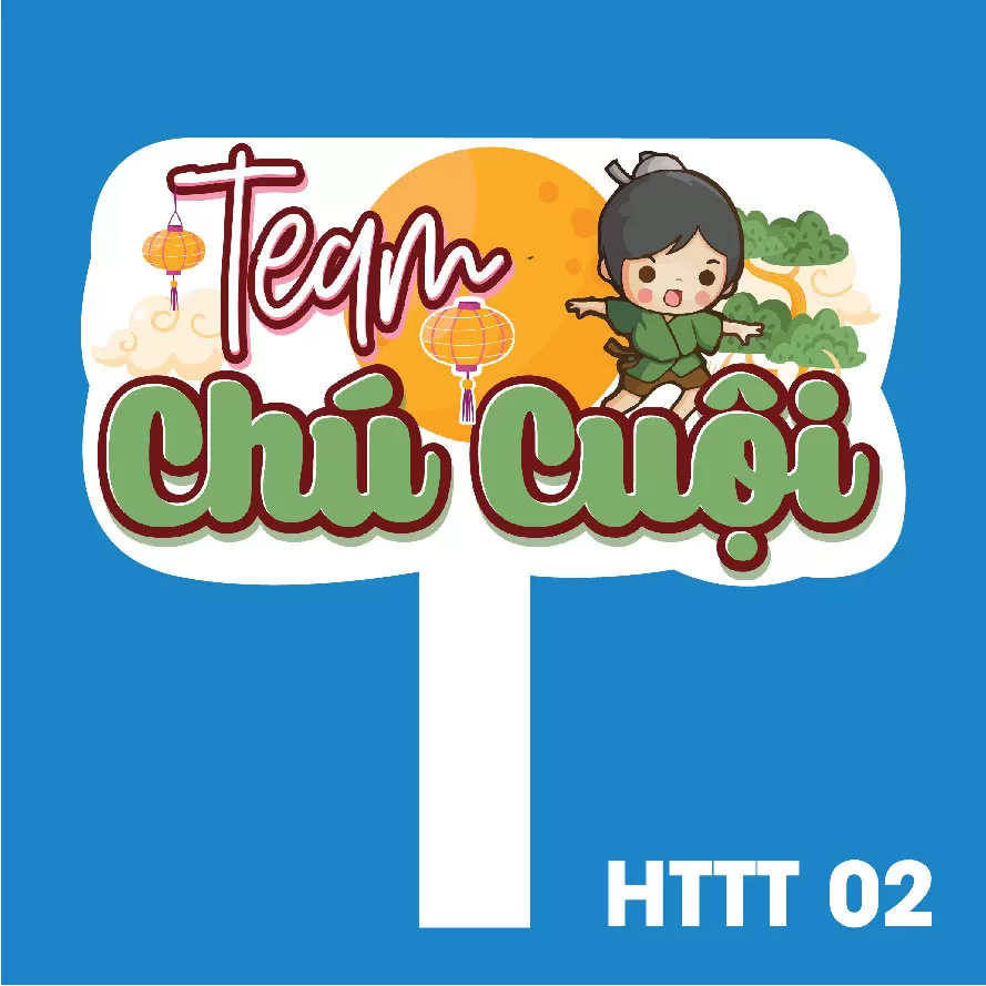 Hashtag biển cầm tay chụp ảnh trung thu