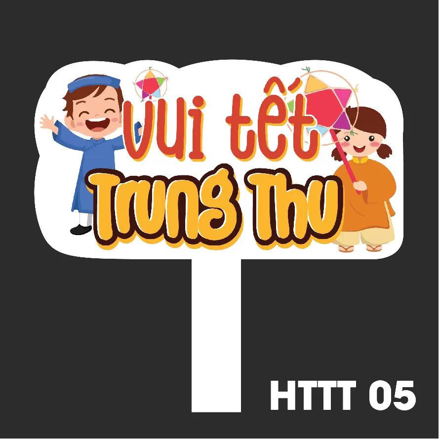 Hashtag biển cầm tay chụp ảnh trung thu