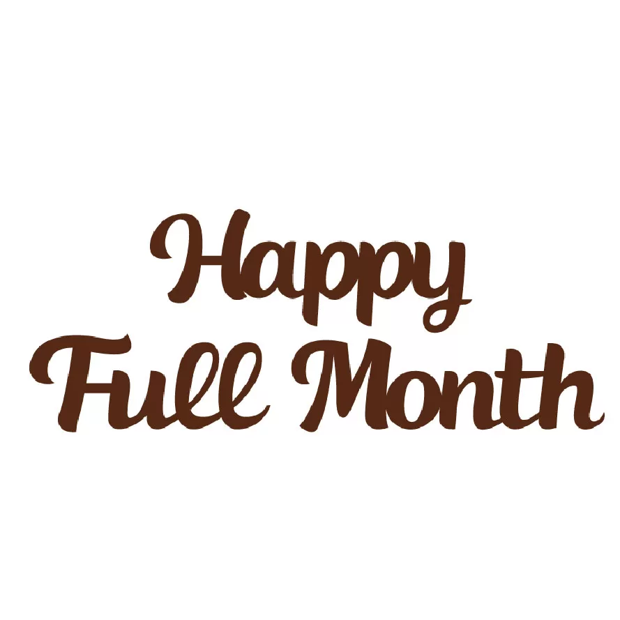 Chữ Fullmonth nghiêng