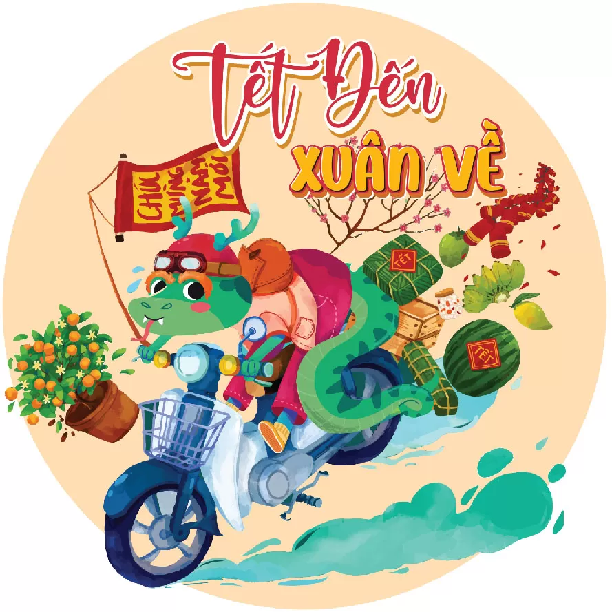 Biển treo trang trí tết chất liệu focmex