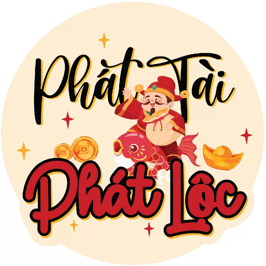 Biển treo trang trí tết chất liệu focmex