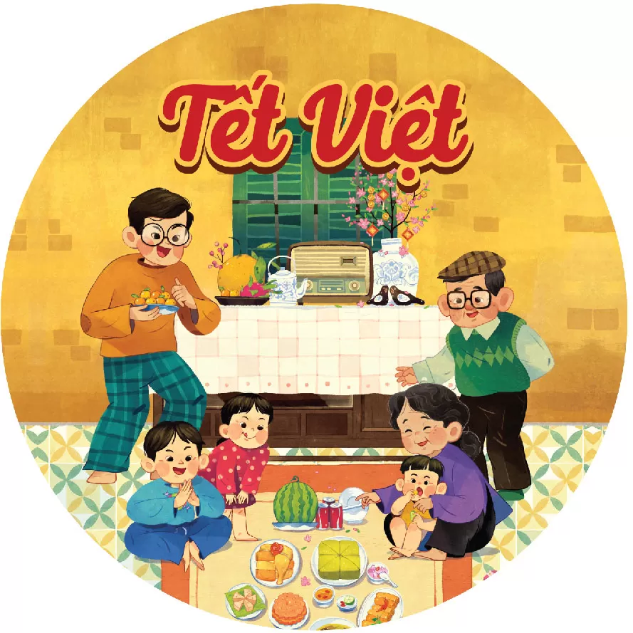 Biển treo trang trí tết chất liệu focmex