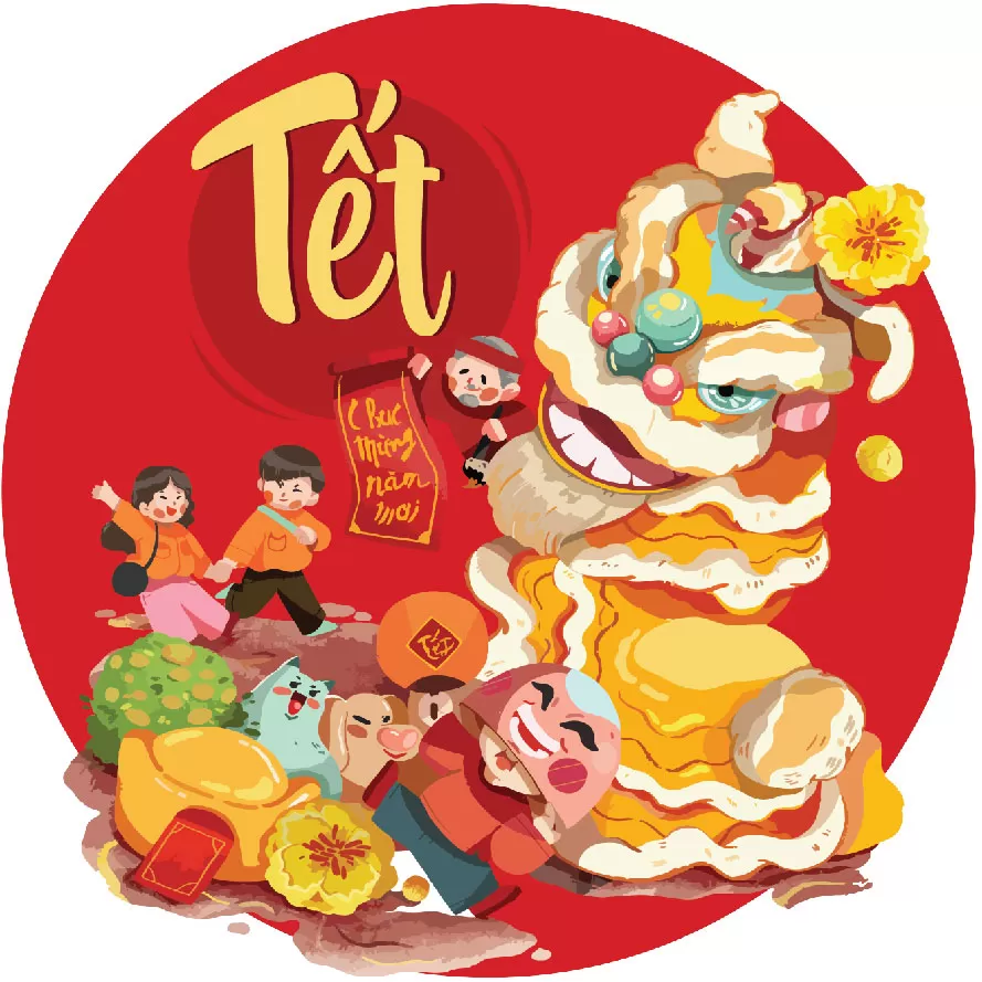 Biển treo trang trí tết chất liệu focmex