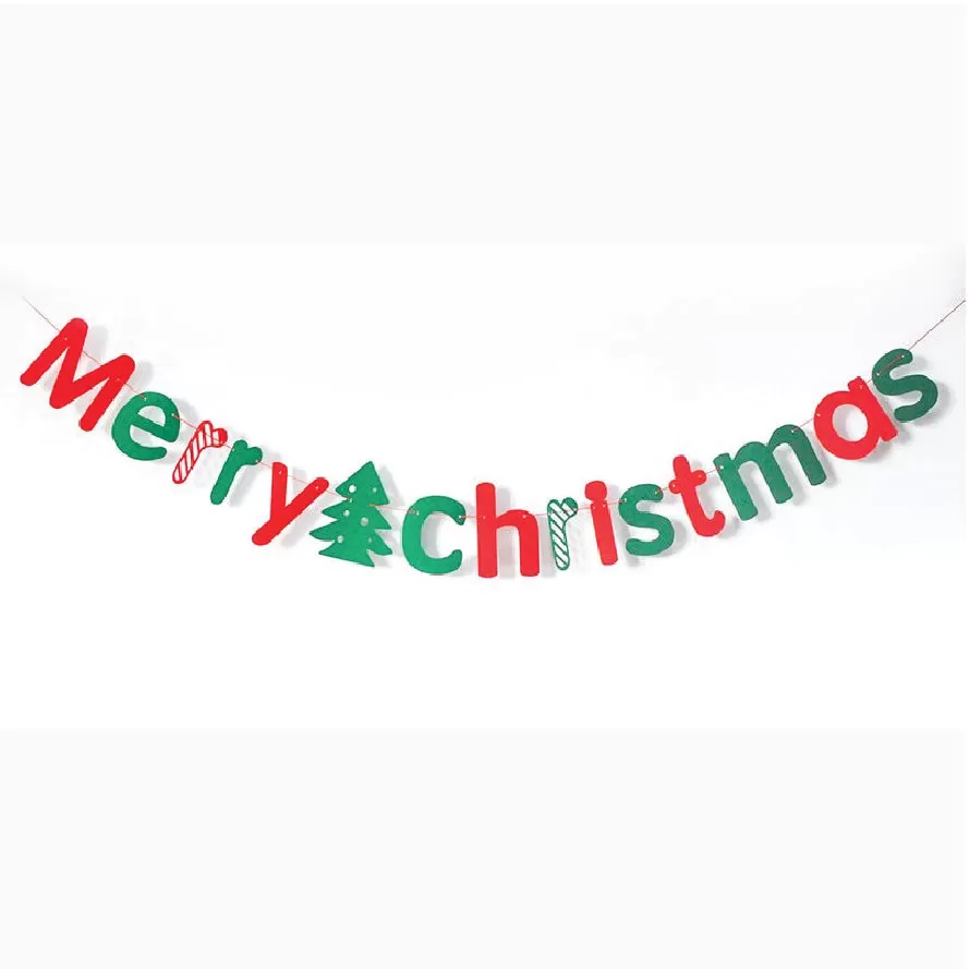 Dây điệu vải dạ treo noel