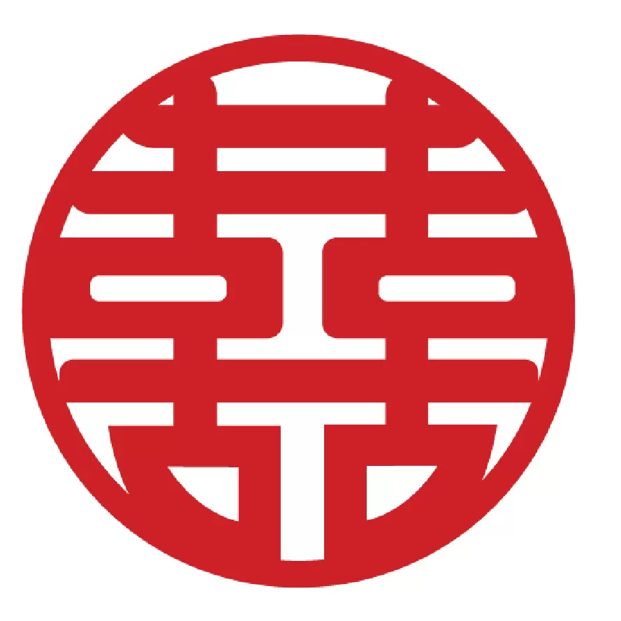 Chữ hỷ tròn 60cm