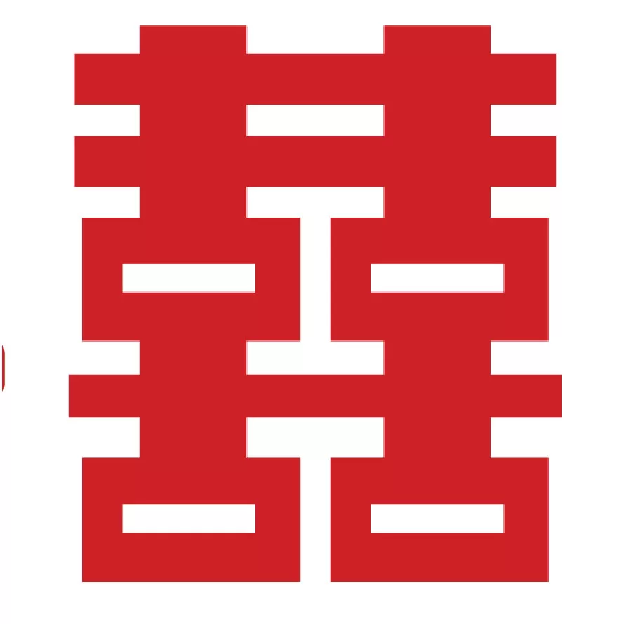 Chữ hỷ vuông 60cm