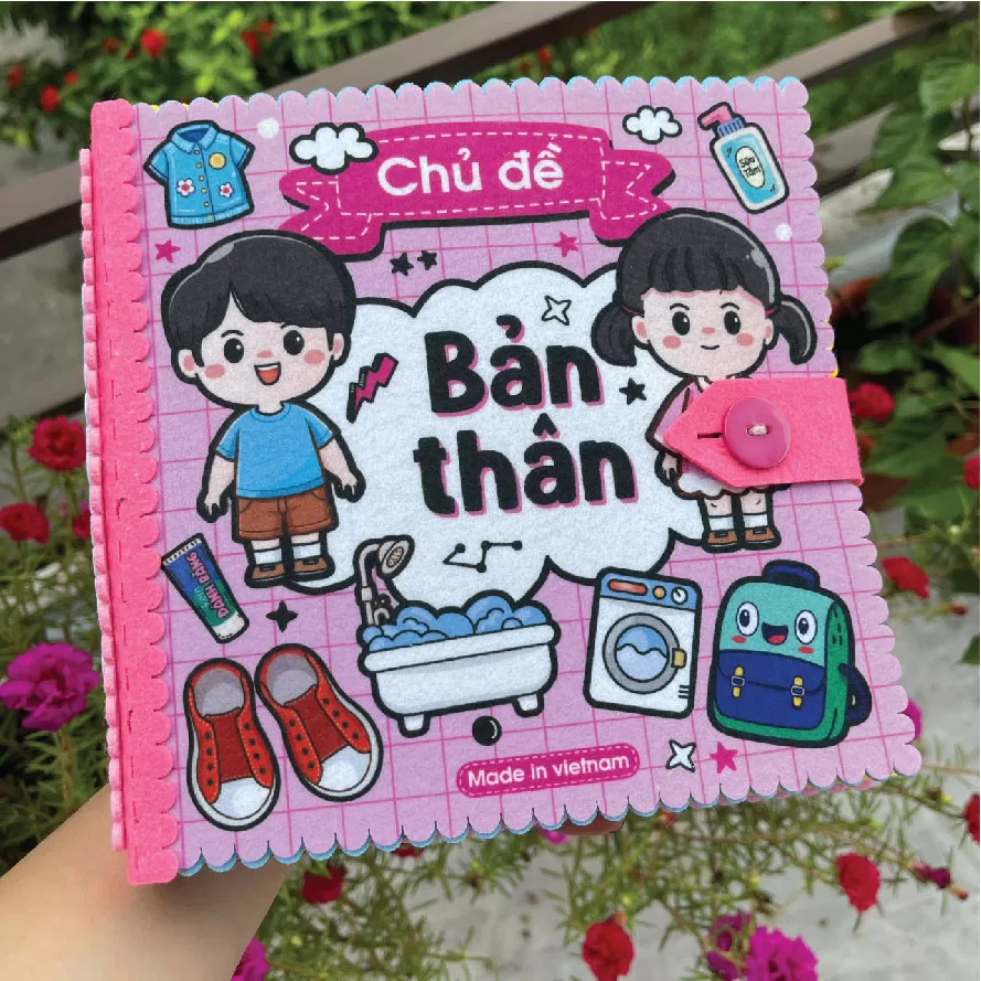 Sách vải chủ đề bản thân