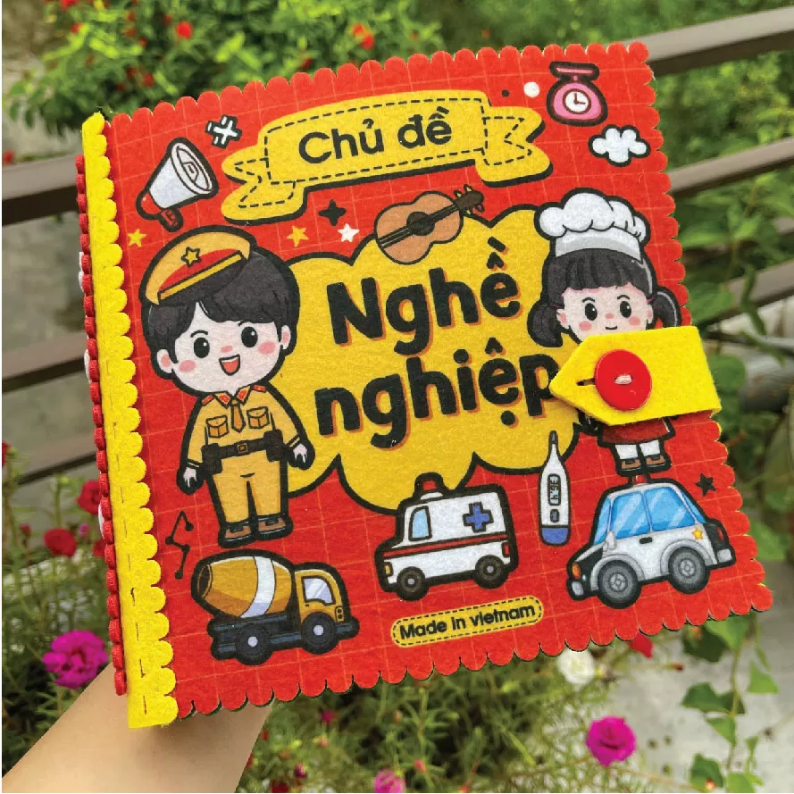 Sách vải chủ đề nghề nghiệp