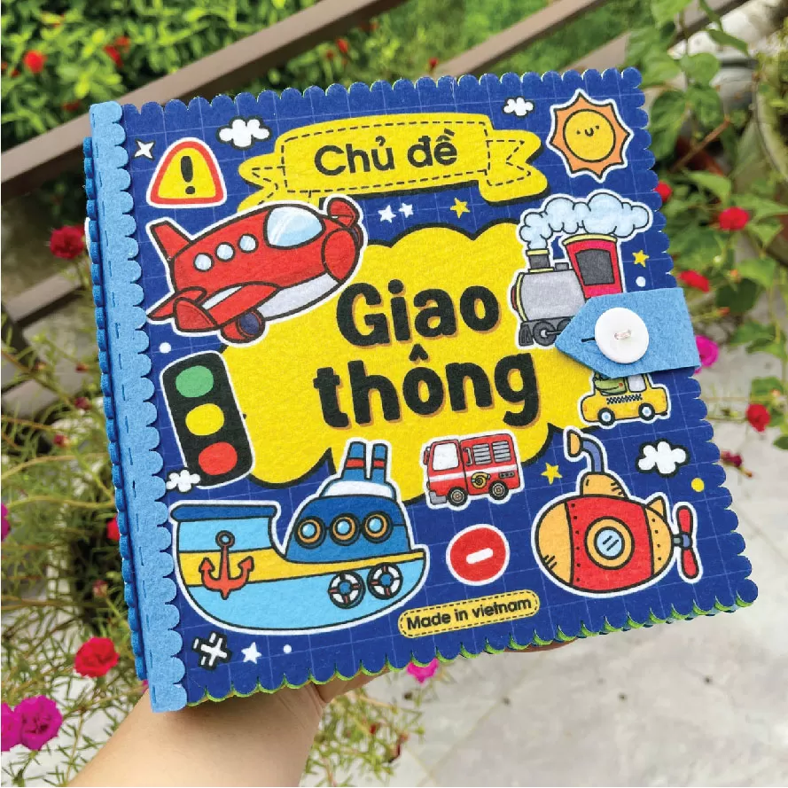 Sách vải chủ đề giao thông