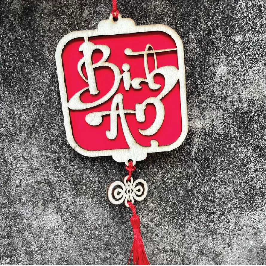 Liễn bé treo trang trí tết