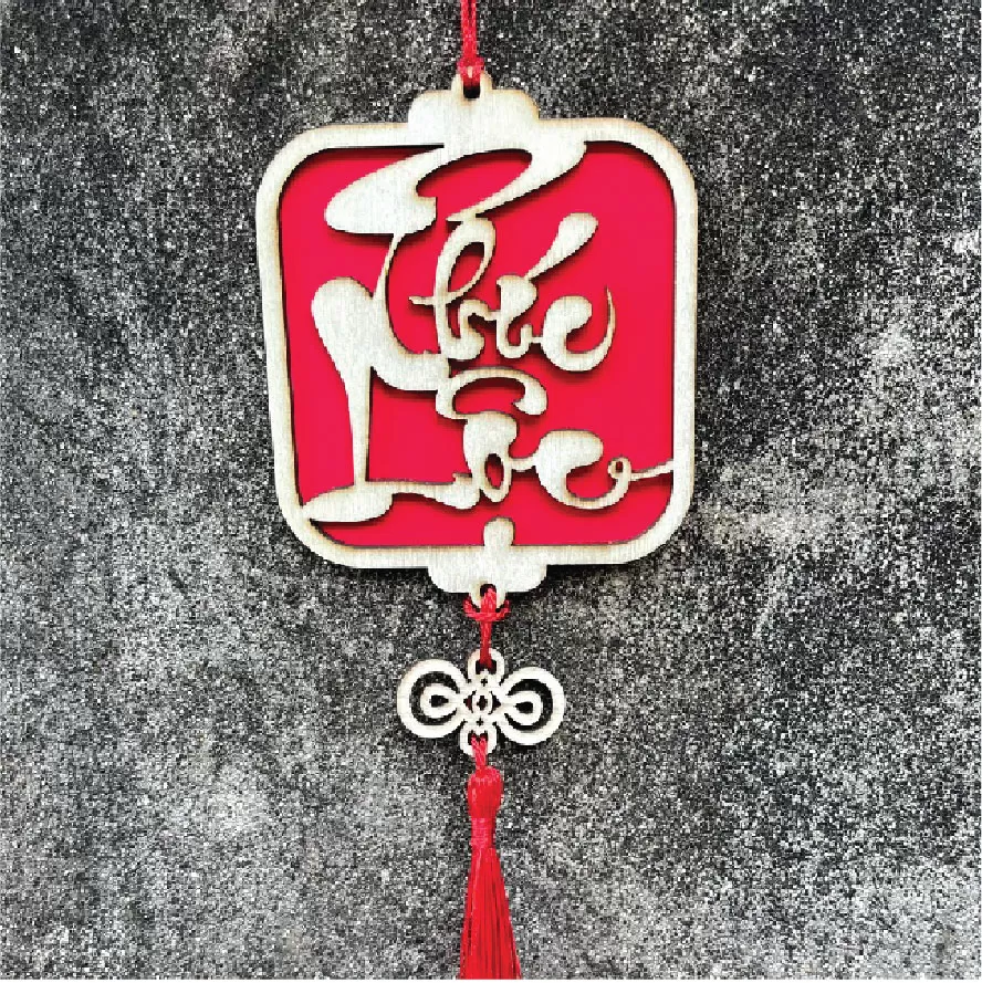 Liễn bé treo trang trí tết