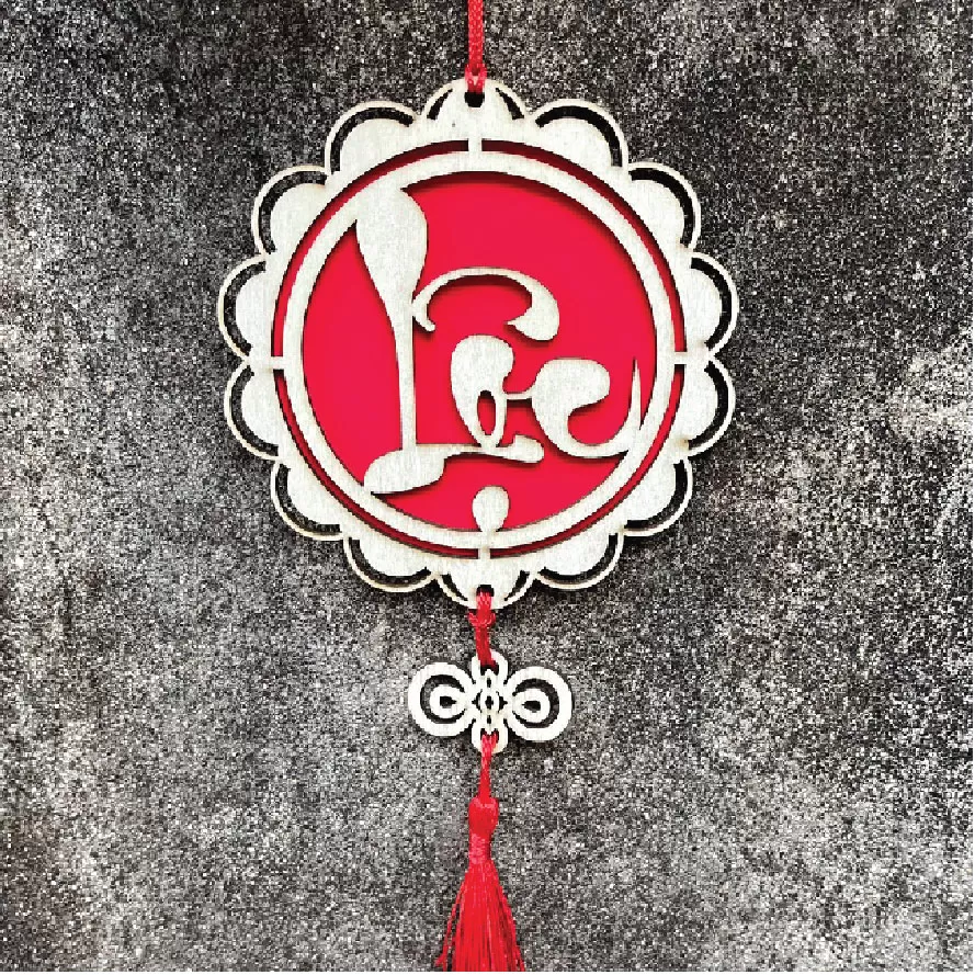 Liễn bé treo trang trí tết