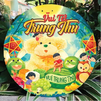  Biển treo trang trí trung thu chất liệu focmex