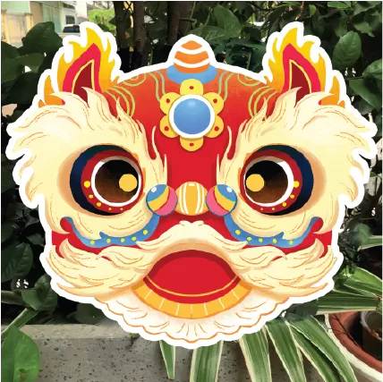  Biển treo trang trí trung thu chất liệu focmex