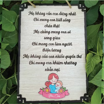 Bảng treo trang trí gia đình