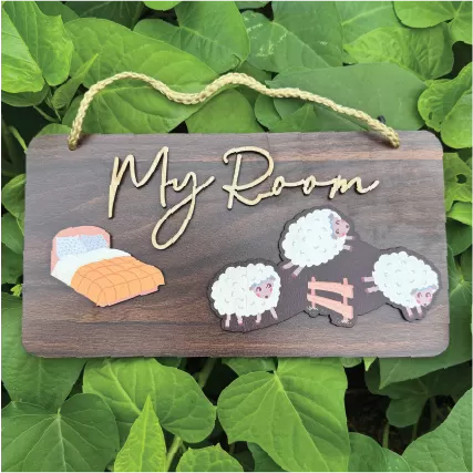 Bảng treo cửa phòng