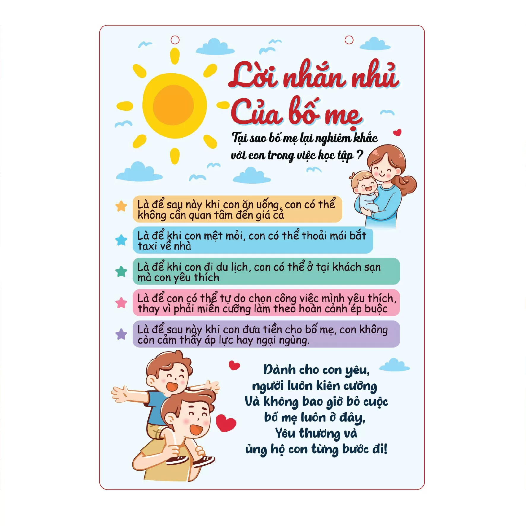 Bảng treo trang trí gia đình