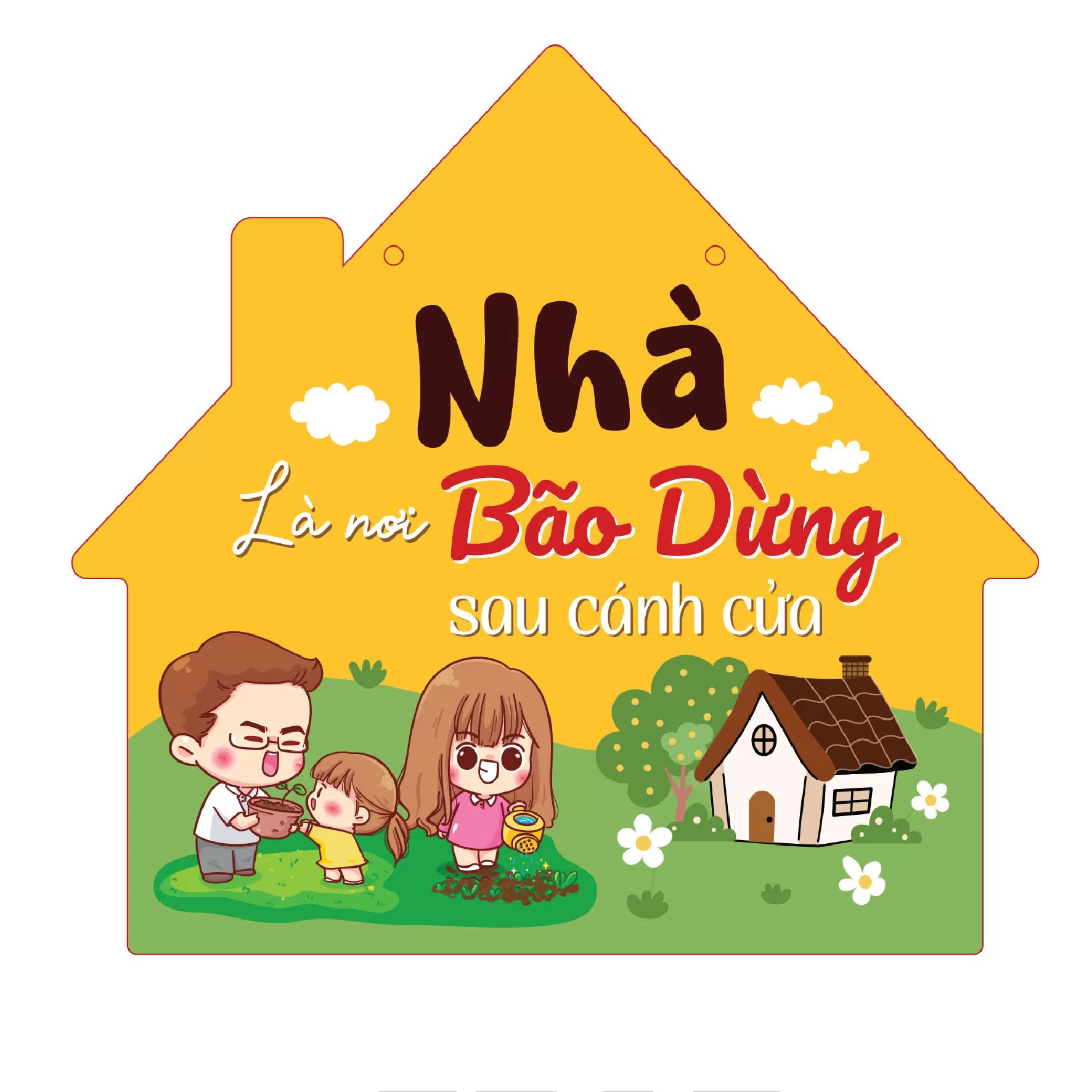 Bảng treo trang trí gia đình