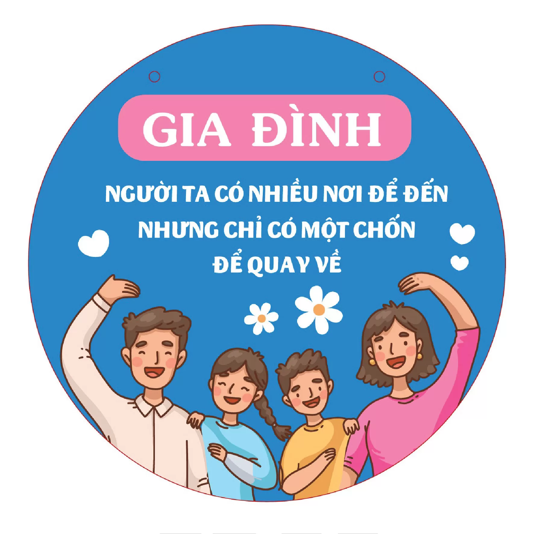 Bảng treo trang trí gia đình