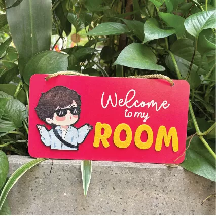 Bảng treo cửa phòng
